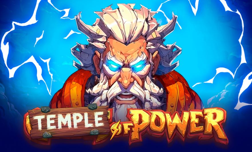 Temple of Power pokie key art